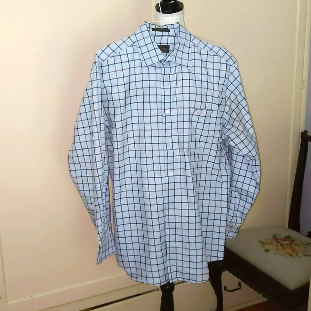 Men's dress Orvis button up L